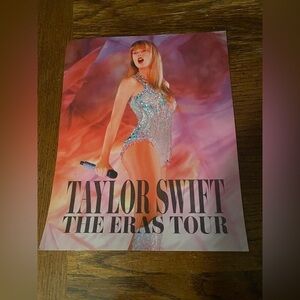 Taylor swift eras tour poster